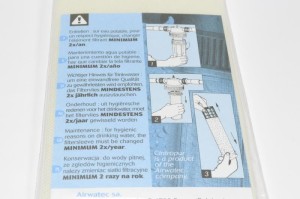 WKŁAD DO FILTRA WODY ROXELL 25 mikronów